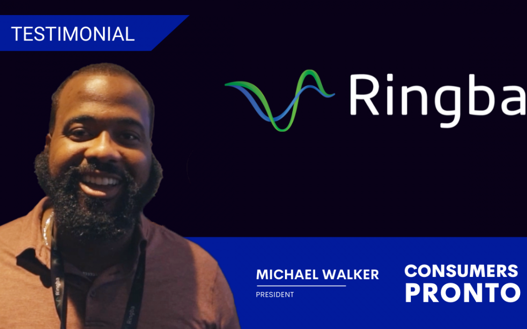 Consumers Pronto Haptics Technomy Testimonial Featuring Michael Walker, President