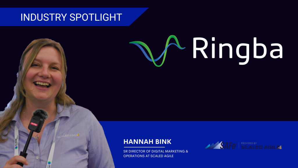 Scaled Agile Haptics Technomy Industry Spotlight Featuring Hannah Bink, Sr Director of Marketing & Operations at Scaled Agile