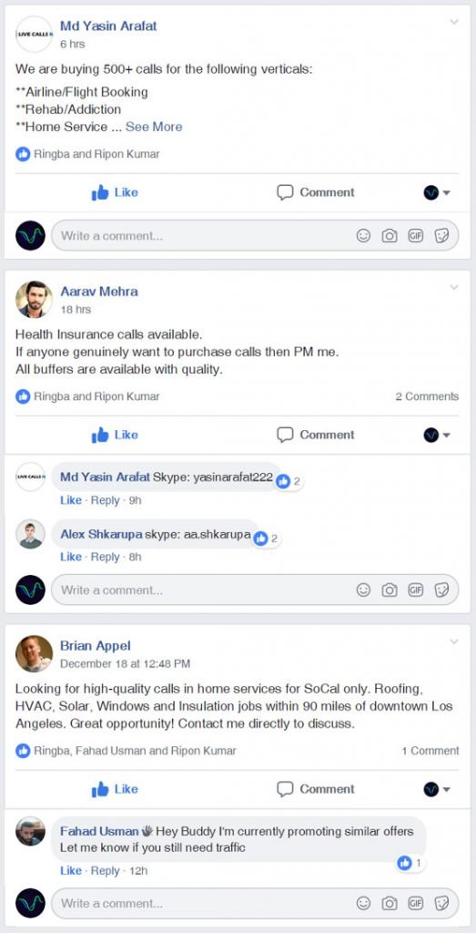 Pay Per Call Facebook Groups and Communities - Business Development for Pay Per Call